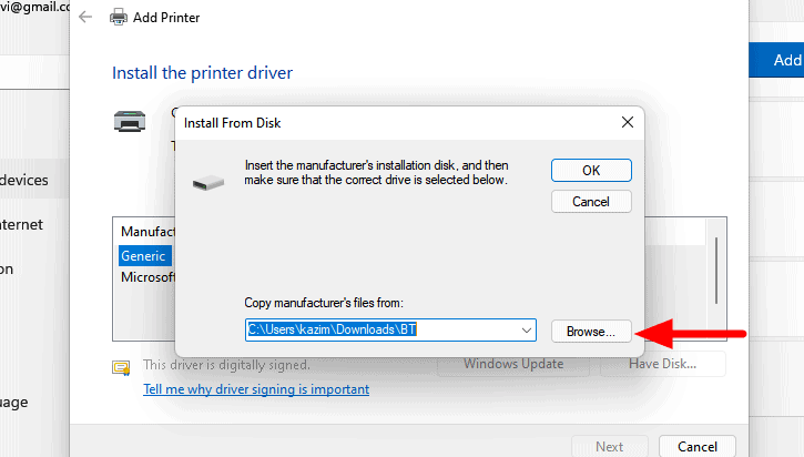 Not printing